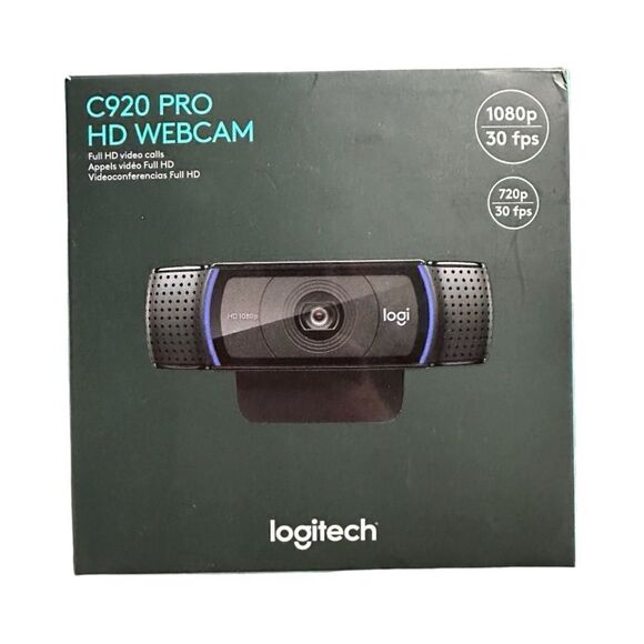 Logitech C920s Pro HD Webcam - Picture 1 of 1